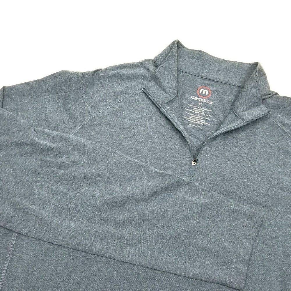 TRAVIS MATHEW Prestige 1/4 Zip Pullover Sz 2XL